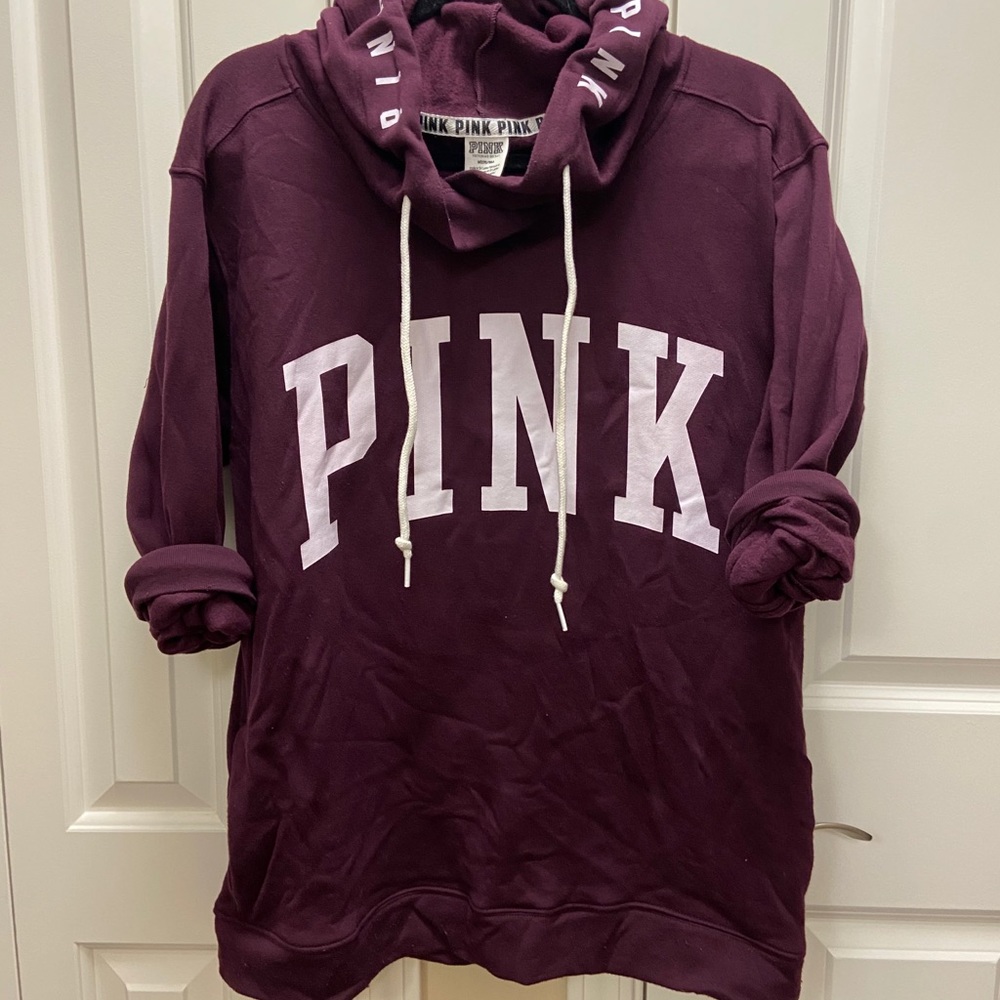 PINK Oversized Pullover Tunic